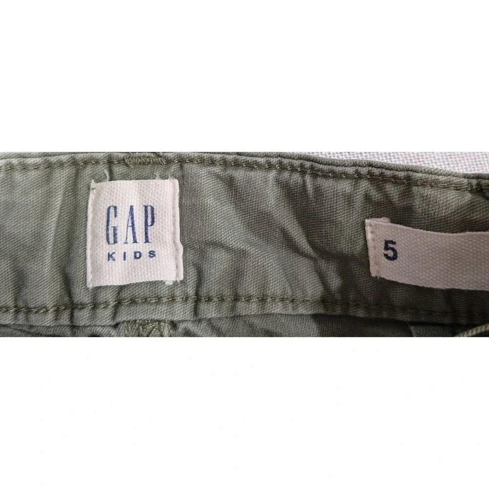Gap Cherokee Lee Shorts Bundle Kids Size 5 5T Green Blue Denim Excellent Cuffed